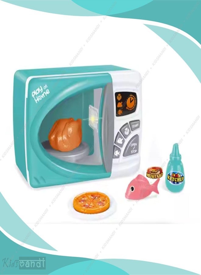 كيدز ماندي مجموعة ألعاب مطبخ ماندي للأطفال | مجموعة لعب طبخ للأطفال | ملحقات مطبخ للعب الأدوار، لعبة تعليمية للأطفال الصغار، مجموعة طبخ تفاعلية ممتعة للأولاد والبنات - Image 4